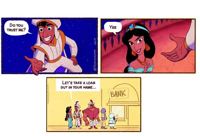 Artist Creates Unpredictable Comics That Are Both Dark And Funny