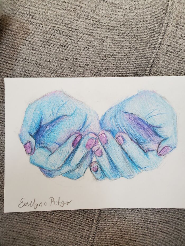 Hate To Be Cliche, But I Feel Like Nothing Bad For A 13 Y/O Artist! Not My Best But Still Pretty Good.