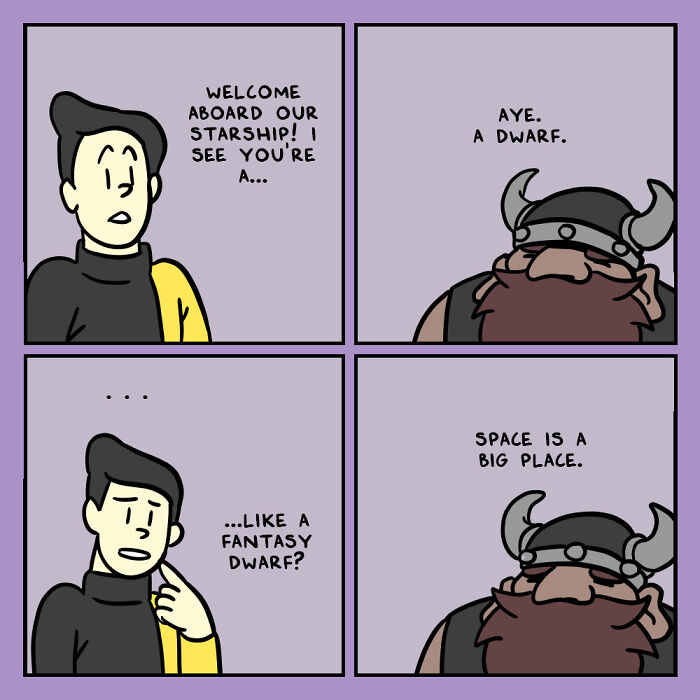 I Made A New Comic Series About Humans And Aliens Learning To Get Along Aboard A Starship