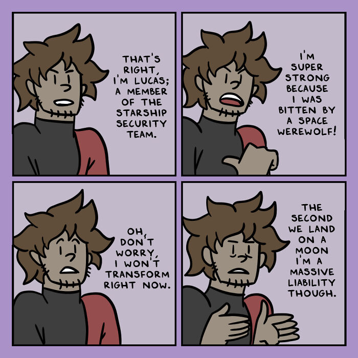 I Made A New Comic Series About Humans And Aliens Learning To Get Along Aboard A Starship