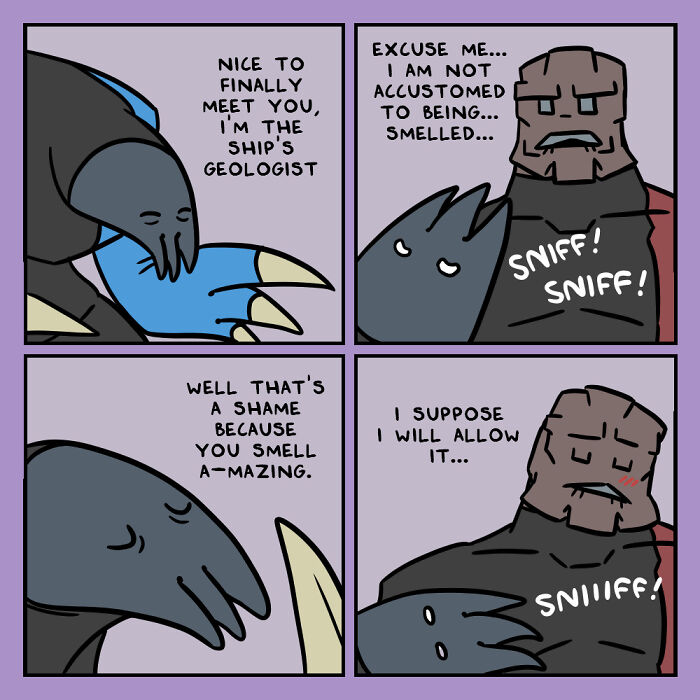 I Made A New Comic Series About Humans And Aliens Learning To Get Along Aboard A Starship