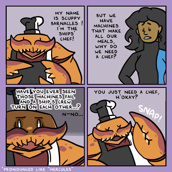 I Made A New Comic Series About Humans And Aliens Learning To Get Along Aboard A Starship