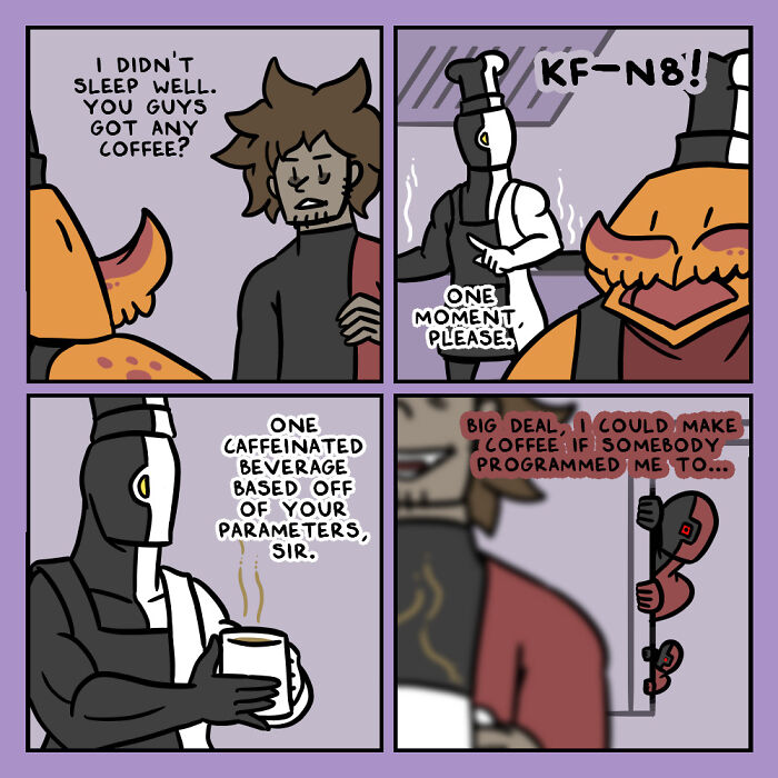 I Made A New Comic Series About Humans And Aliens Learning To Get Along Aboard A Starship