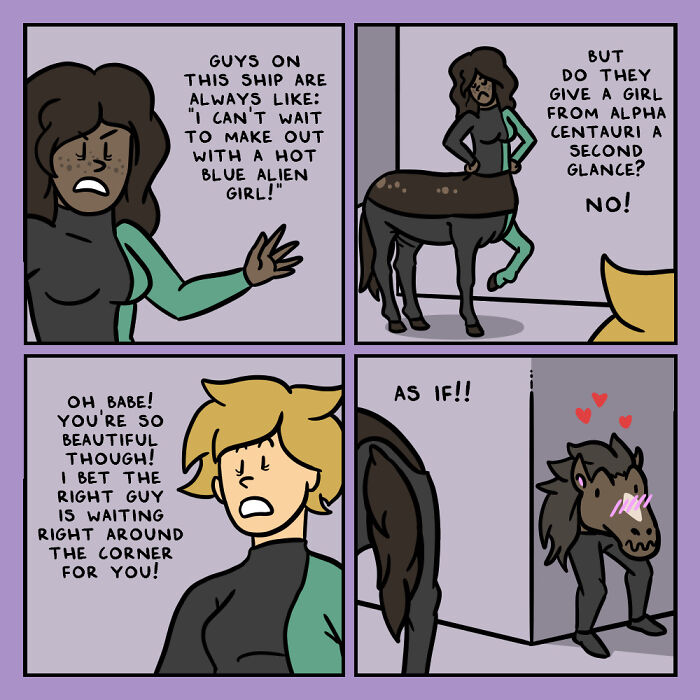 I Made A New Comic Series About Humans And Aliens Learning To Get Along Aboard A Starship