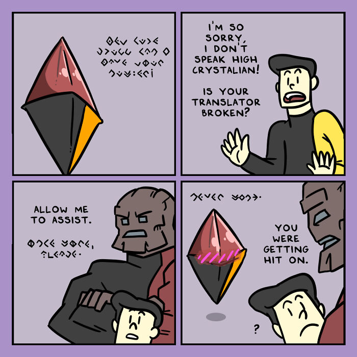 I Made A New Comic Series About Humans And Aliens Learning To Get Along Aboard A Starship