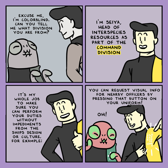 I Made A New Comic Series About Humans And Aliens Learning To Get Along Aboard A Starship