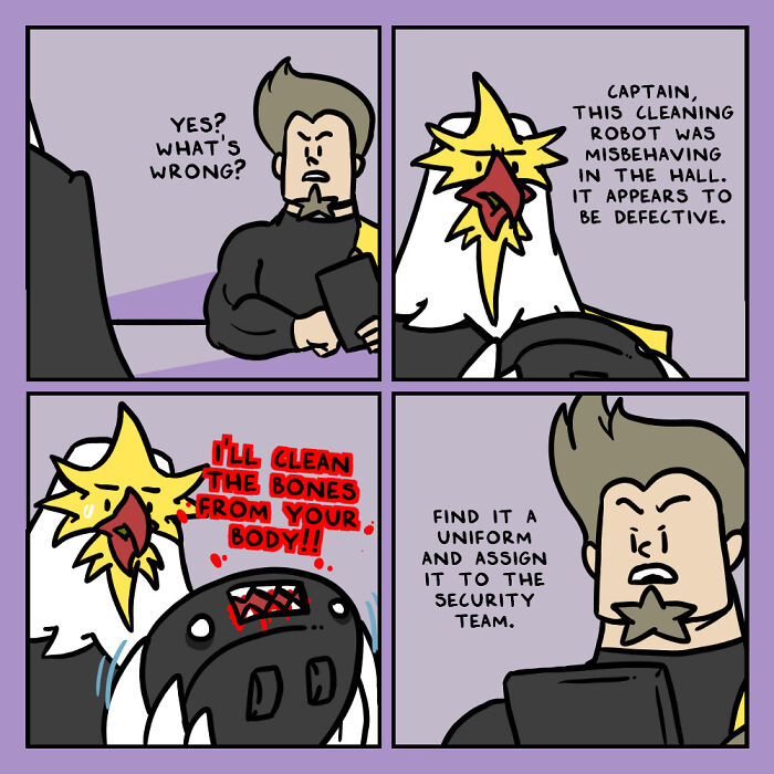 I Made A New Comic Series About Humans And Aliens Learning To Get Along Aboard A Starship