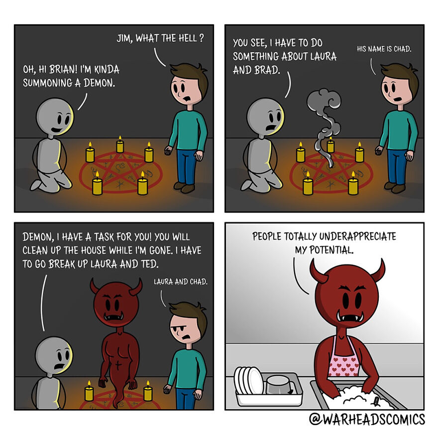 Sarcastic But Hilarious Comics By 'Warheads Comics'