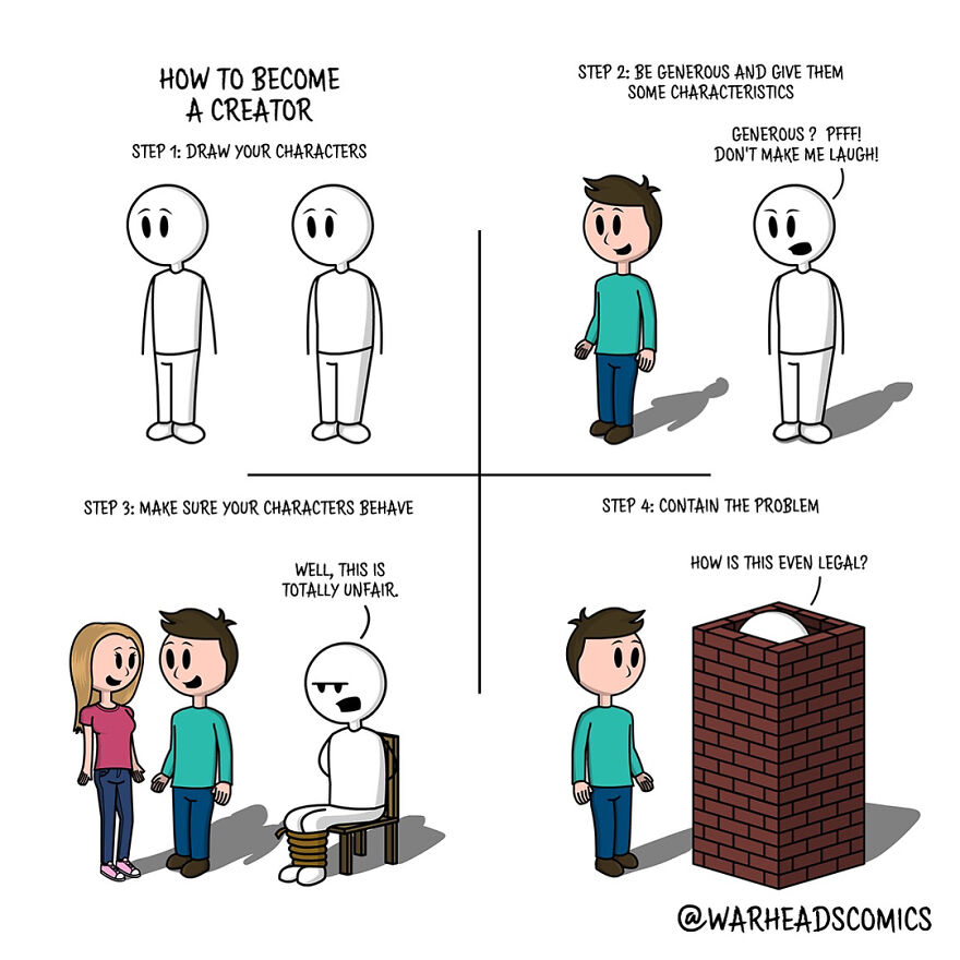 Sarcastic But Hilarious Comics By 'Warheads Comics'