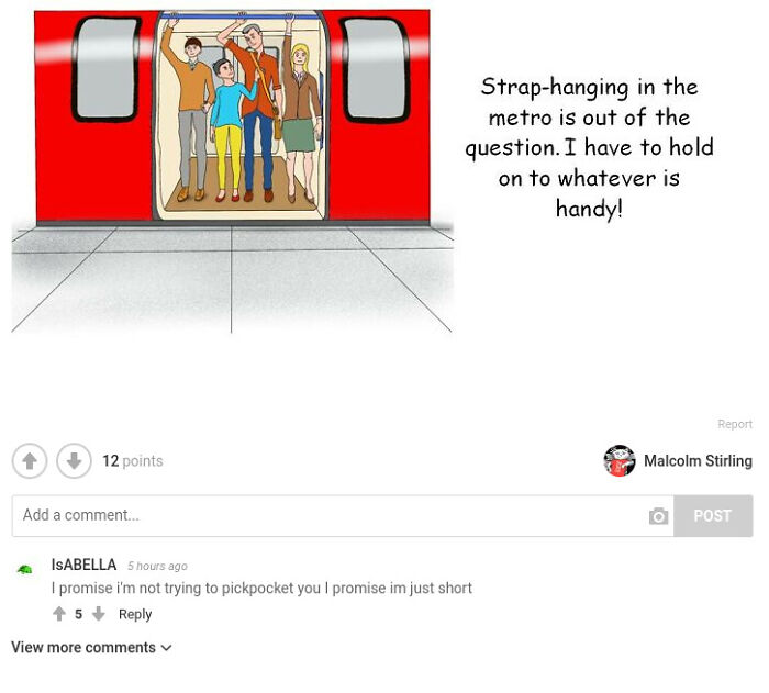 I Promise I'm Not Trying To Pickpocket You