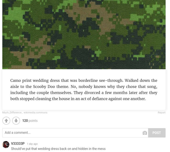 Camo Wedding