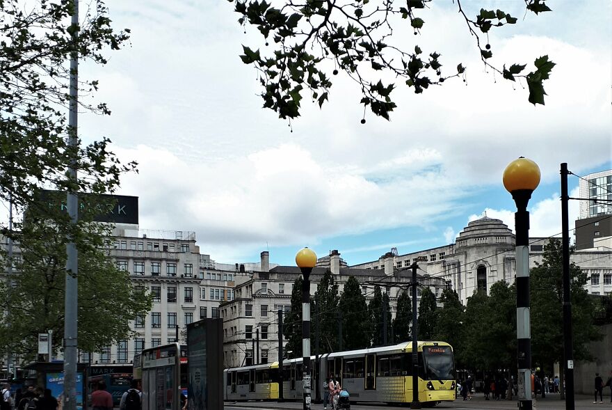 Piccadilly Square. I Like The Pop Of Yellow