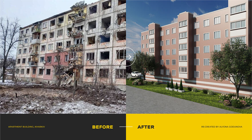 Apartment Building, Kharkiv. Alyona Godunova