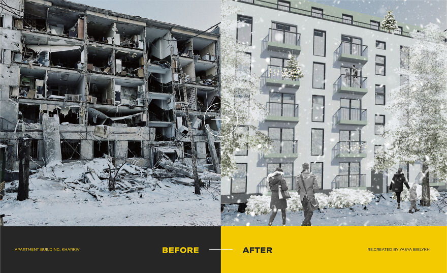 Apartment Building, Kharkiv. Yasya Bielykh