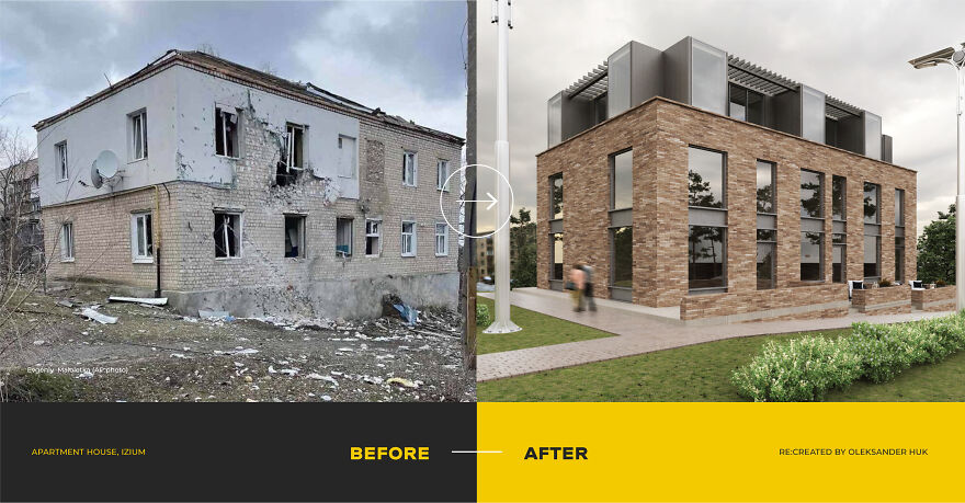 Apartment House, Izium. Oleksander Huk