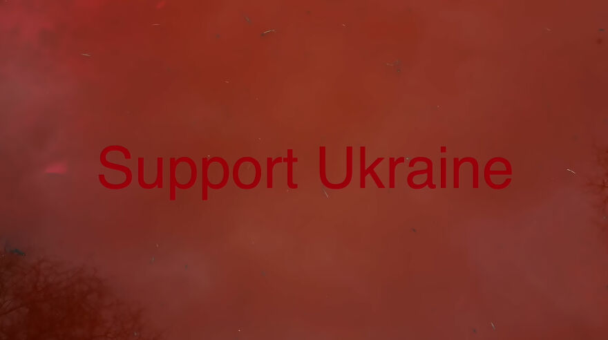 "Swimming Through": We Dyed The Pond In Front Of The Russian Embassy In Lithuania So That It Looks Like Blood "Swimming Through": We Dyed The Pond In Front Of The Russian Embassy In Lithuania So That It Looks Like Blood