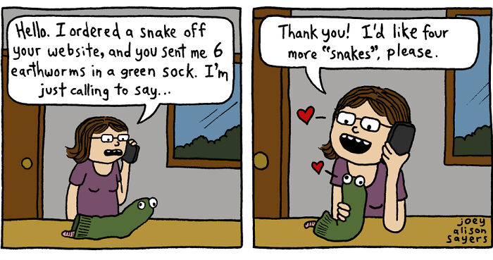 The Easy-To-Read, Fun, And Addictive Comics By Joey Alison Sayers