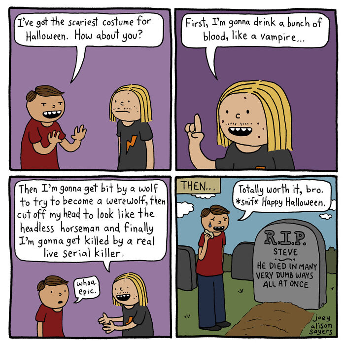 The Easy-To-Read, Fun, And Addictive Comics By Joey Alison Sayers