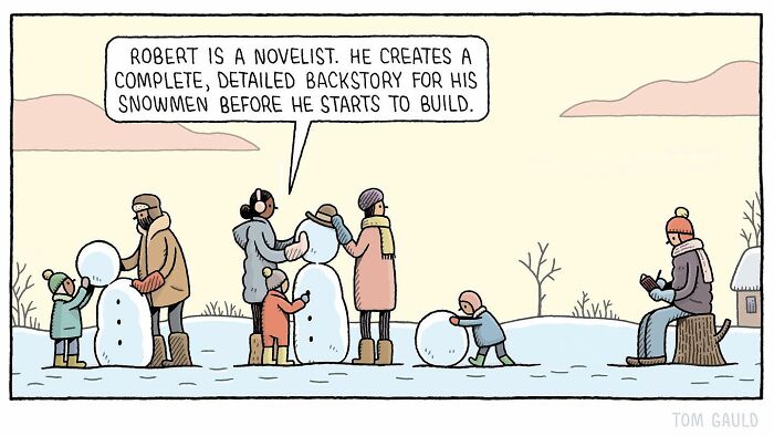 These Tom Gauld Comics Will Bring A Beautiful Smile To Your Face