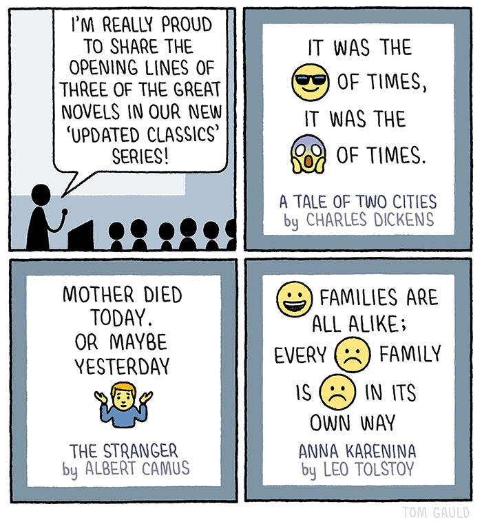 These Tom Gauld Comics Will Bring A Beautiful Smile To Your Face