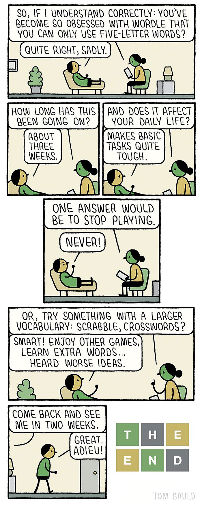 These Tom Gauld Comics Will Bring A Beautiful Smile To Your Face