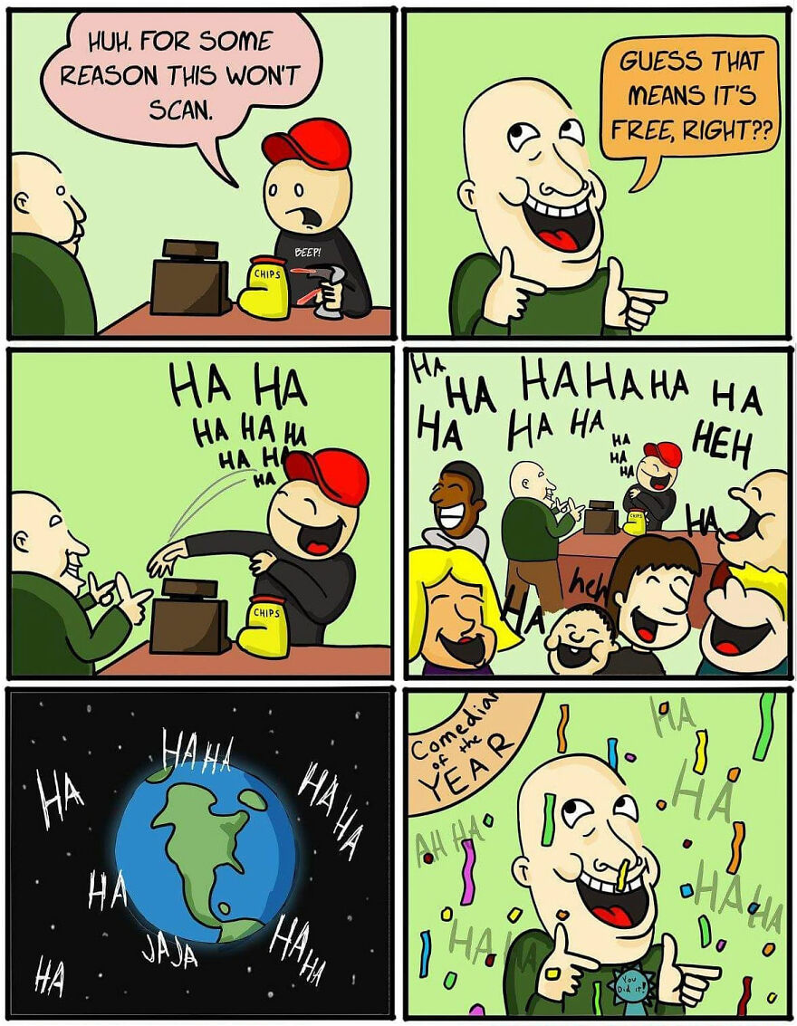 This Artist Makes Hilarious Comics About Socially Awkward People (New Pics)