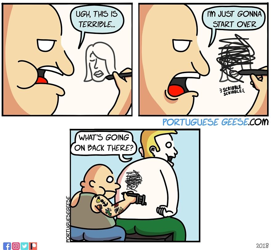 This Artist Makes Hilarious Comics About Socially Awkward People (New Pics)