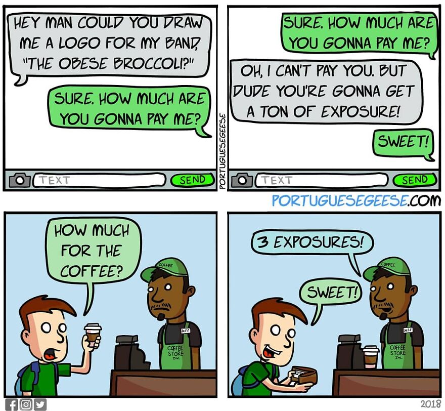 This Artist Makes Hilarious Comics About Socially Awkward People (New Pics)