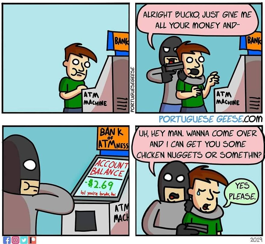 This Artist Makes Hilarious Comics About Socially Awkward People (New Pics)