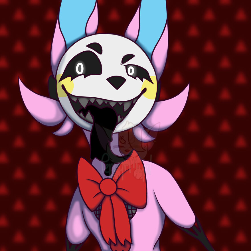 My Oc Marc Showing Off His Tongue!