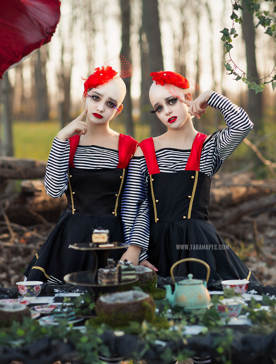 Alice's Forgotten: I Created A Photoshoot Of Alice In Wonderland Characters Who Aren't The Main Characters