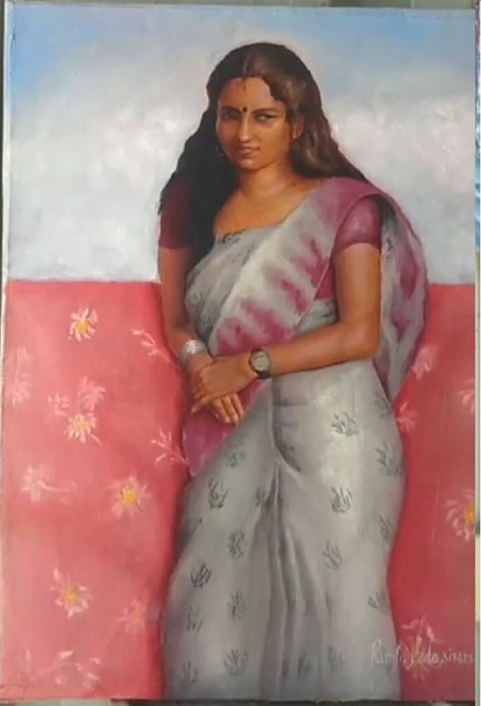 Process Of My Realistic Oil Painting, Figurative Painting