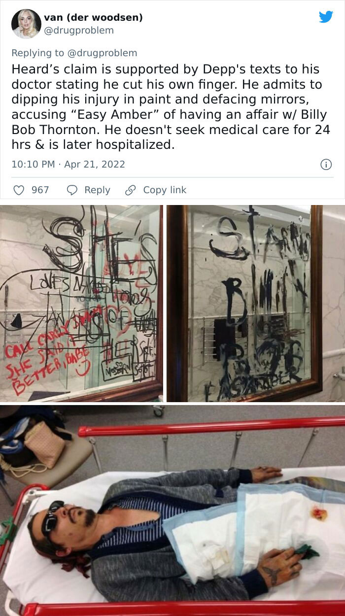 All The Things That Happened Between Johnny Depp And Amber Heard That Are Known To The Public, As Pointed Out By This Twitter User All The Things That Happened Between Johnny Depp And Amber Heard That Are Known To The Public, As Pointed Out By This Twitter User