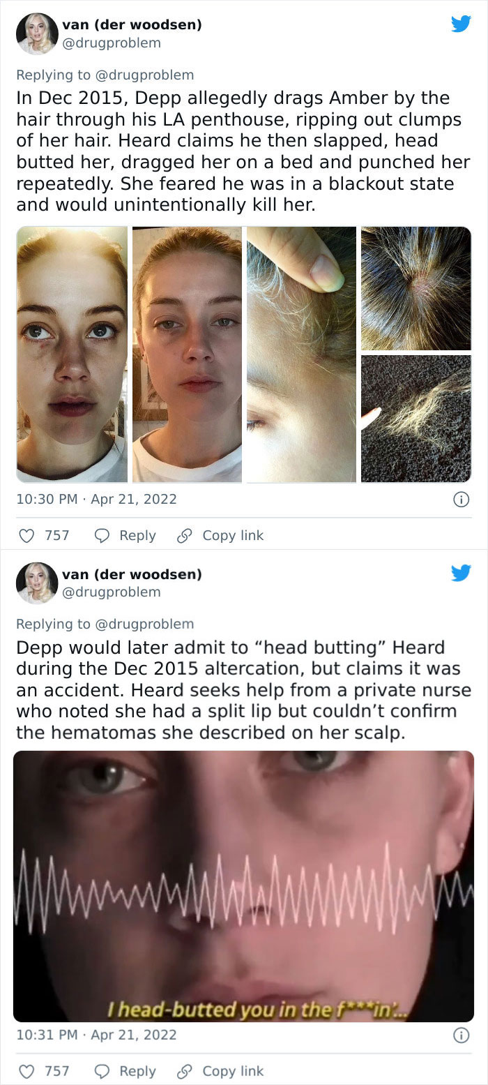 All The Things That Happened Between Johnny Depp And Amber Heard That Are Known To The Public, As Pointed Out By This Twitter User All The Things That Happened Between Johnny Depp And Amber Heard That Are Known To The Public, As Pointed Out By This Twitter User