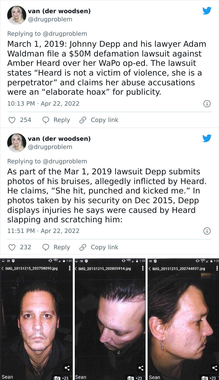 All The Things That Happened Between Johnny Depp And Amber Heard That Are Known To The Public, As Pointed Out By This Twitter User All The Things That Happened Between Johnny Depp And Amber Heard That Are Known To The Public, As Pointed Out By This Twitter User