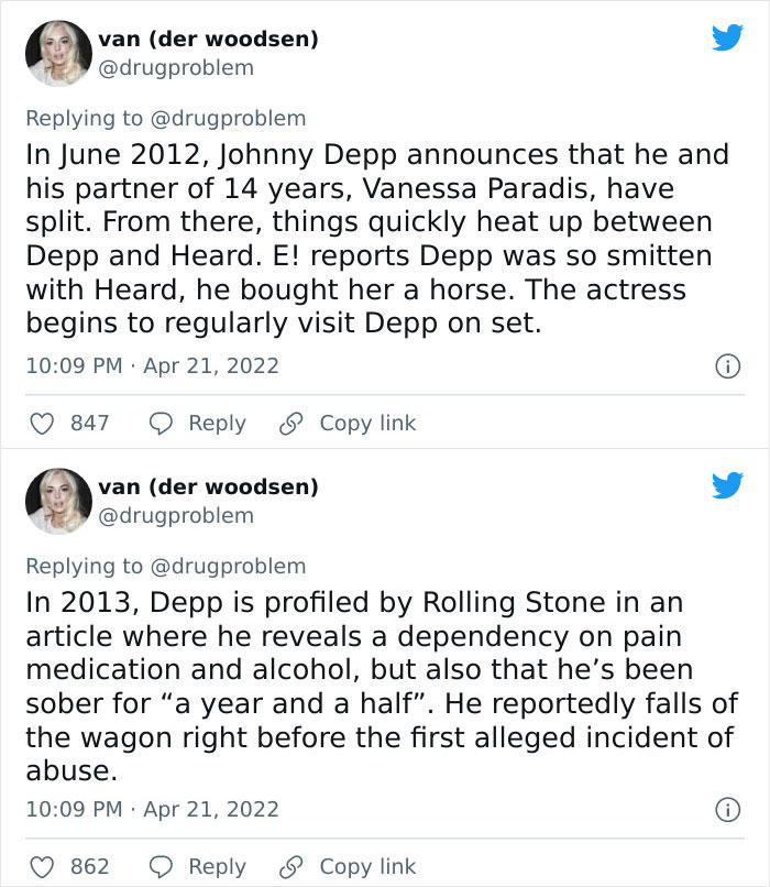 All The Things That Happened Between Johnny Depp And Amber Heard That Are Known To The Public, As Pointed Out By This Twitter User All The Things That Happened Between Johnny Depp And Amber Heard That Are Known To The Public, As Pointed Out By This Twitter User