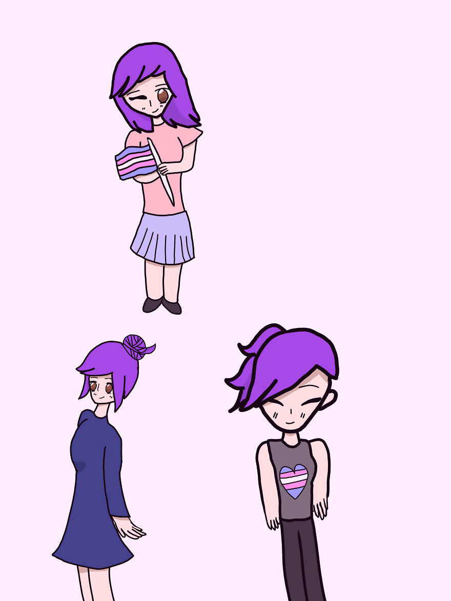 Drew This For Trans Day Of Visibility