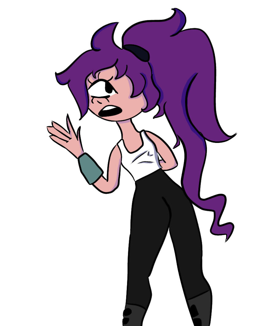 "Gasp!" Turanga Leela From Futurama!