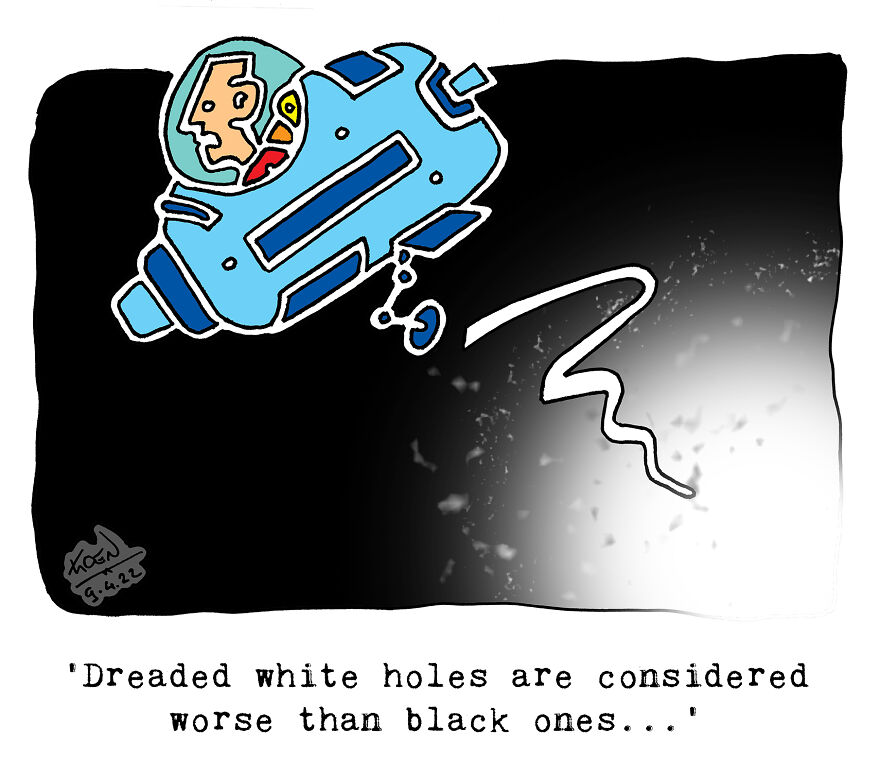 White vs. Black Holes...