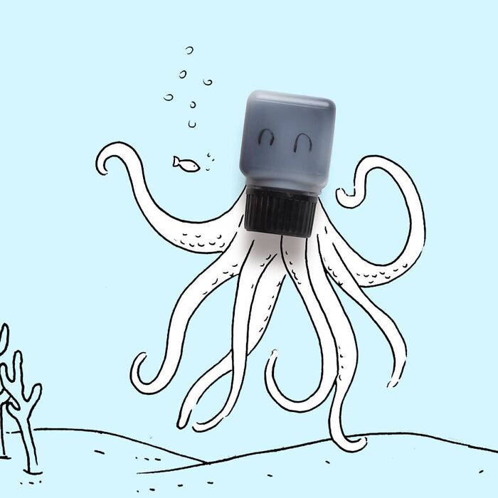 With Simple Illustrations And Imagination, Javier Pérez Gives Another Meaning To Everyday Objects (New Pics)