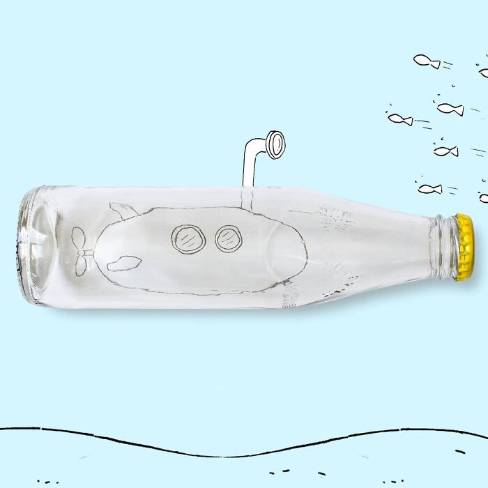 With Simple Illustrations And Imagination, Javier Pérez Gives Another Meaning To Everyday Objects (New Pics)