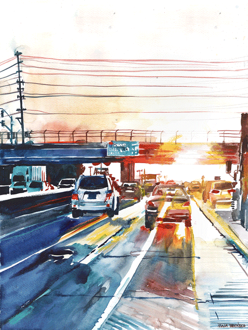 I Animated My Watercolors (6 Pics)