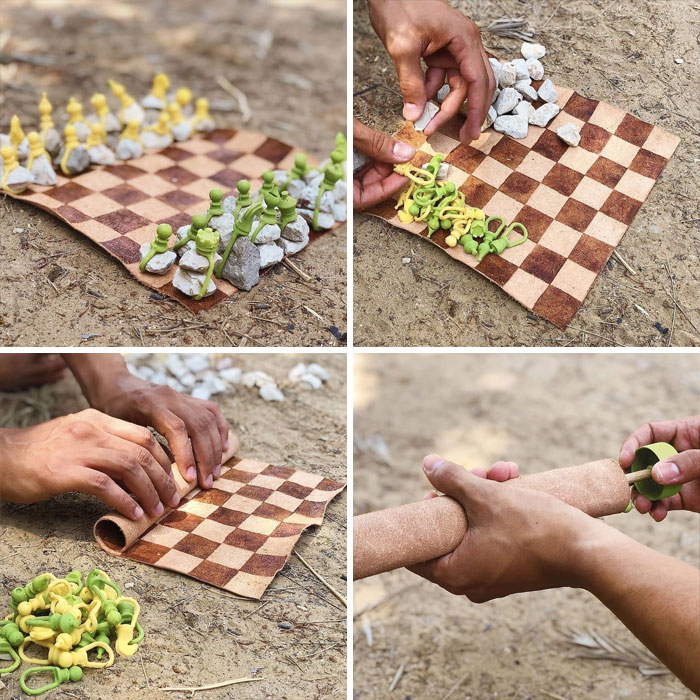 The Luft Travel Chess-Set By Omri Hillel