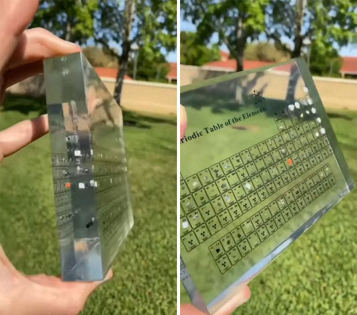 Periodic Table With Real Elements