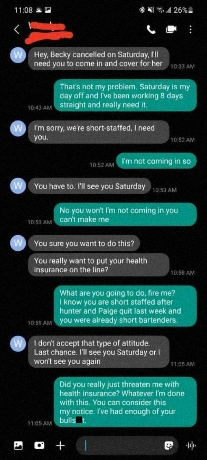 This Sub Gave Me The Motivation To Finally Quit My Abusive Job. I May Not Have Health Insurance, But I Feel So Free!