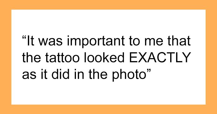 This Person Got A Tattoo In Honor Of Their Family, Tattoo Artist Hid Their Initials In It