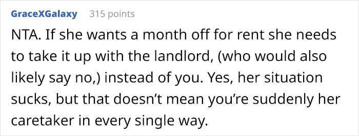 “My Roommate’s Mom Passed Away Unexpectedly”: Woman Baffled After Her 27 Y.O. Friend Kept Insisting That She Should Pay Her Part Of Rent “My Roommate’s Mom Passed Away Unexpectedly”: Woman Baffled After Her 27 Y.O. Friend Kept Insisting That She Should Pay Her Part Of Rent