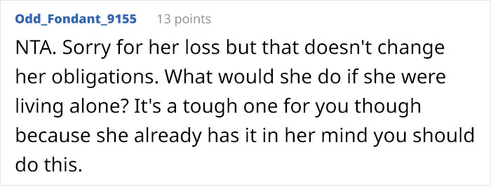 “My Roommate’s Mom Passed Away Unexpectedly”: Woman Baffled After Her 27 Y.O. Friend Kept Insisting That She Should Pay Her Part Of Rent “My Roommate’s Mom Passed Away Unexpectedly”: Woman Baffled After Her 27 Y.O. Friend Kept Insisting That She Should Pay Her Part Of Rent