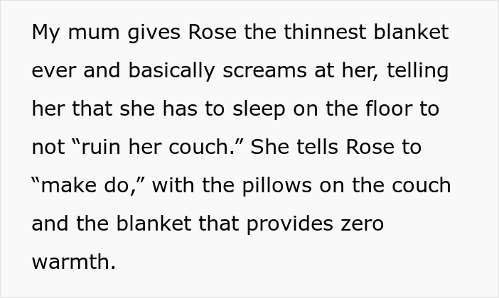 Guy Is Furious After His Mother Makes His Pregnant Girlfriend Sleep On The Floor And Keeps Checking On Her So She Doesn't Dare To Sleep On The Couch