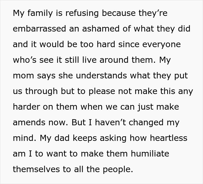 &ldquo;AITA For Refusing To Let My Family See My Son Until They Make A Formal Apology To My Wife And Announce It Online?&rdquo;